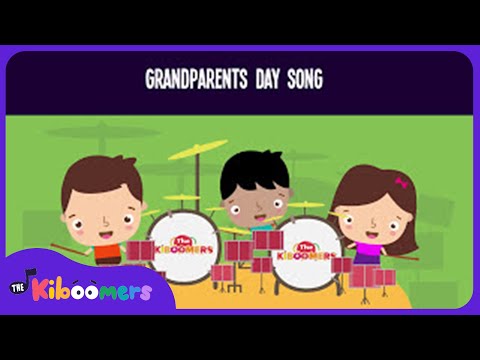 Grandparents Day Lyric Video - The Kiboomers Preschool Songs &amp; Nursery Rhymes