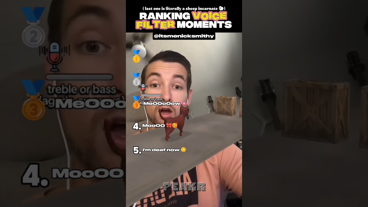 Ranking Voice Filter Moments