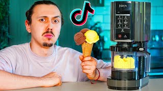 Je teste la machine à glace qui a enflammé Tik Tok