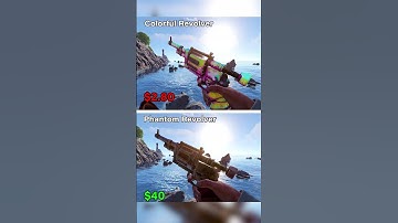 Cheapest VS Most EXPENSIVE Revolver Skin in Rust! (COMPARISON)