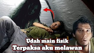 HORROR CAMPING‼️ After playing physically, my feet were dragged by a scary creature