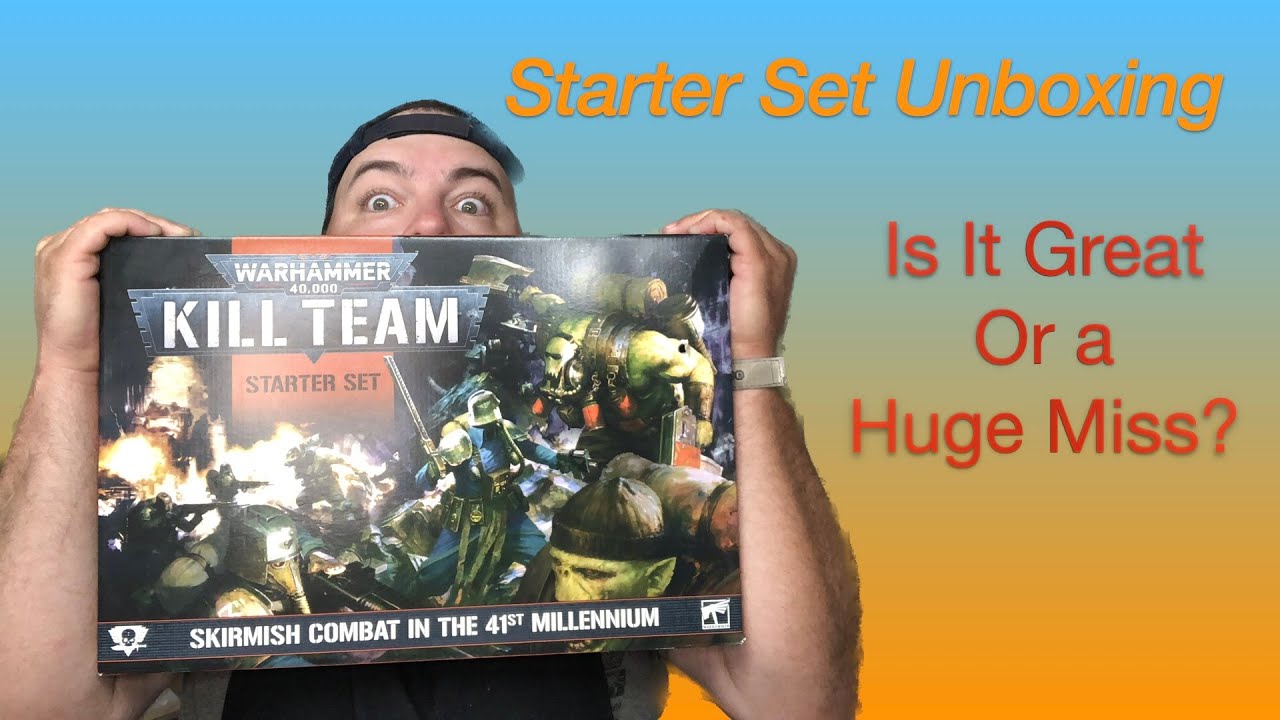 Can it really be this good of a value? Unboxing the Warhammer 40k Kill Team  starter box. 