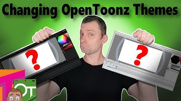 Changing themes in OpenToonz and Tahoma2D