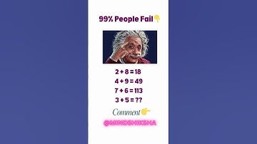Only Geniuses Solve This Math Riddle in 10s ⏳ | Puzzle Quiz