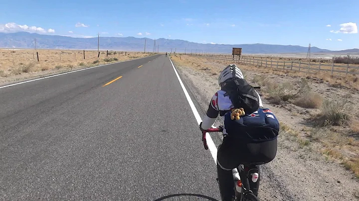 Teresa Beck cranking into a small headwind on the ...
