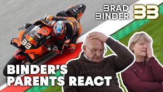 How His Parents React to His First MotoGP Race | Brad Binder: Becoming 33