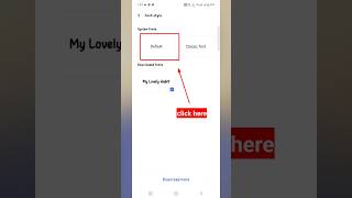 How To Set Default Font On Vivo Mobiles