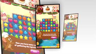 Cookie Smash Jerry - Jelly Blast Mania-Official Game Trailer-Download it now screenshot 5