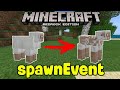 Как использовать spawnEvent в команде /summon? | Туториал по командам Майнкрафт ПЕ | Bedrock Edition