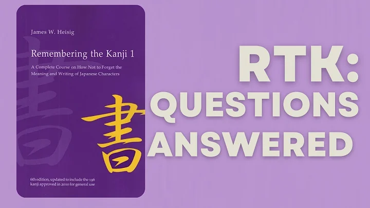 "Remembering The Kanji": Is the method suitable for you? Does RTK teach readings? Short Q&A
