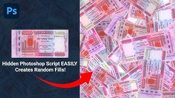 Hidden Photoshop Script EASILY Creates Random Fills!