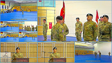Activation Ceremony: Cpt. Kamal Gill Assumes Command of Charlie Battery 1-77 FAR in Grafenwoehr