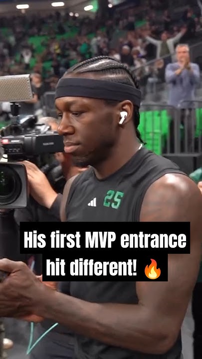 His first MVP entrance hit different! Kendrick Nunn | Panathinaikos