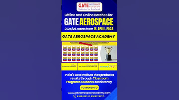 Gate Aerospace New Batch | Gate Aerospace Toppers | Gate Aerospace Coaching Offline & Online