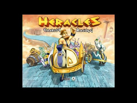 Heracles Chariot Racing Wii Playthrough - Mario Chariot Kart