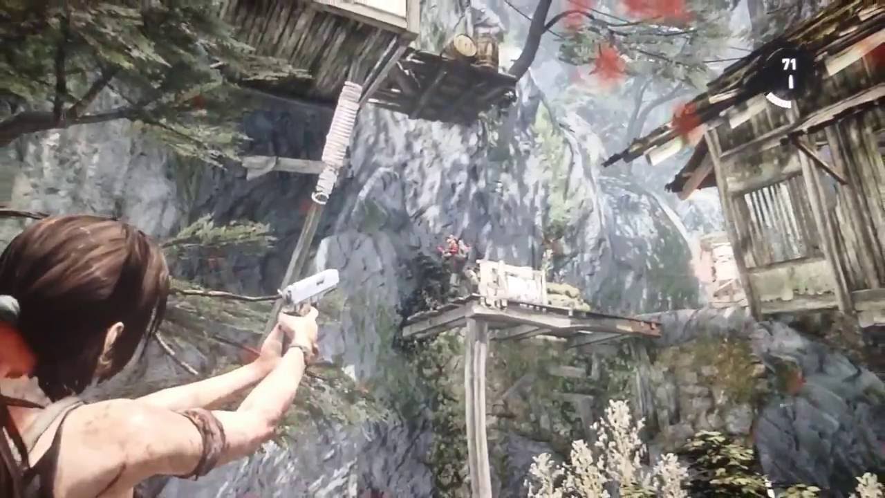 Tomb raider 10 (rope arrows) YouTube
