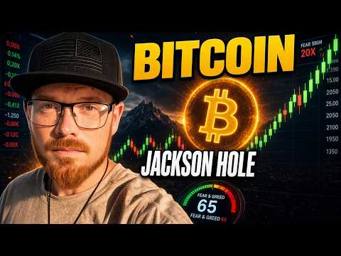 BTC + 2 Top-20 Altcoins: Jackson Hole, FOMC, Fear & Greed — Trade on Zoomex