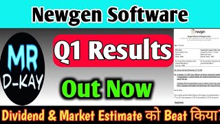 Newgen Software Latest News 🔥Newgen Software Q1 Results 2027 | Newgen Software screenshot 2