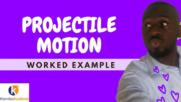 Projectile Motion- velocity with which particle hits the ground Worked example 9 | Physics Mechanics