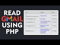 Read Gmail using PHP