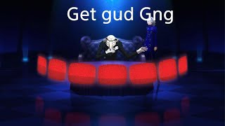Guy crashing out on a hard CPU in a fighting game