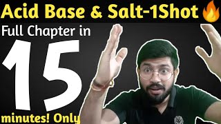 Class 10th Science chapter2  revision in 15 minutes | Acid Base & Salt class 10th by Abhishek sir screenshot 3