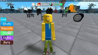 NOOB LAR AİLEM İLE KAVGA EDİYOR / Weight Lifting Simulator 3 Roleplay / Roblox Türkçe w Ercan Öz