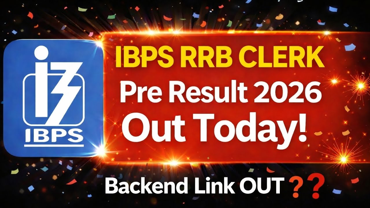 📢📢 IBPS RRB CLERK (PRE RESULT) ✅ Expected Date ? Link Circulation Reality 💯