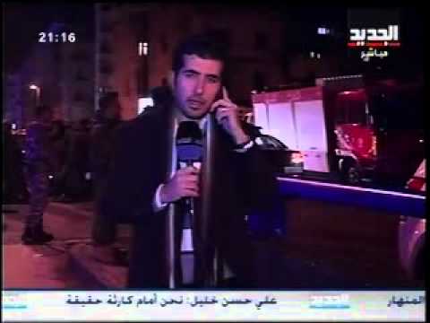 فيديو جديد من مكان انهيار المبنى في الاشرفية