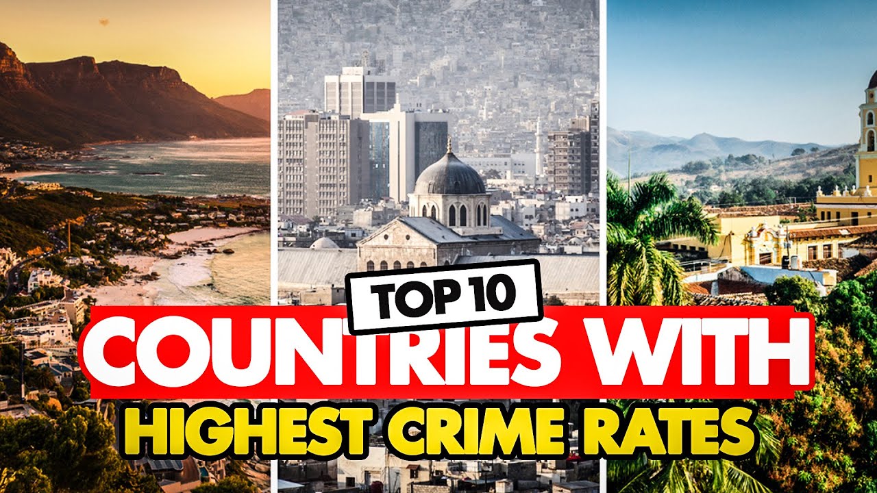 Countries with the Highest Crime Rates in 2025