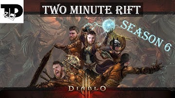 2 Minute Rift Demon Hunter | Diablo 3 Season 6 Speed Demon Conquest | Fastest Rift Clears 2.4.1