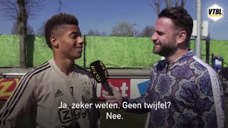 Speler Van De Week Neres Wij Worden Kampioen - Vtbl