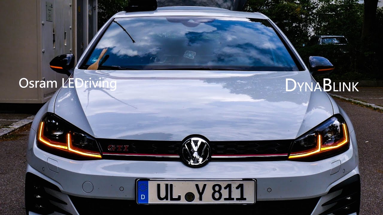 Dynamische LED Aussenspiegel Blinker für Volkswagen Golf 7 - WWW