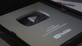 YouTube silver play button | Thank you to my subscribers