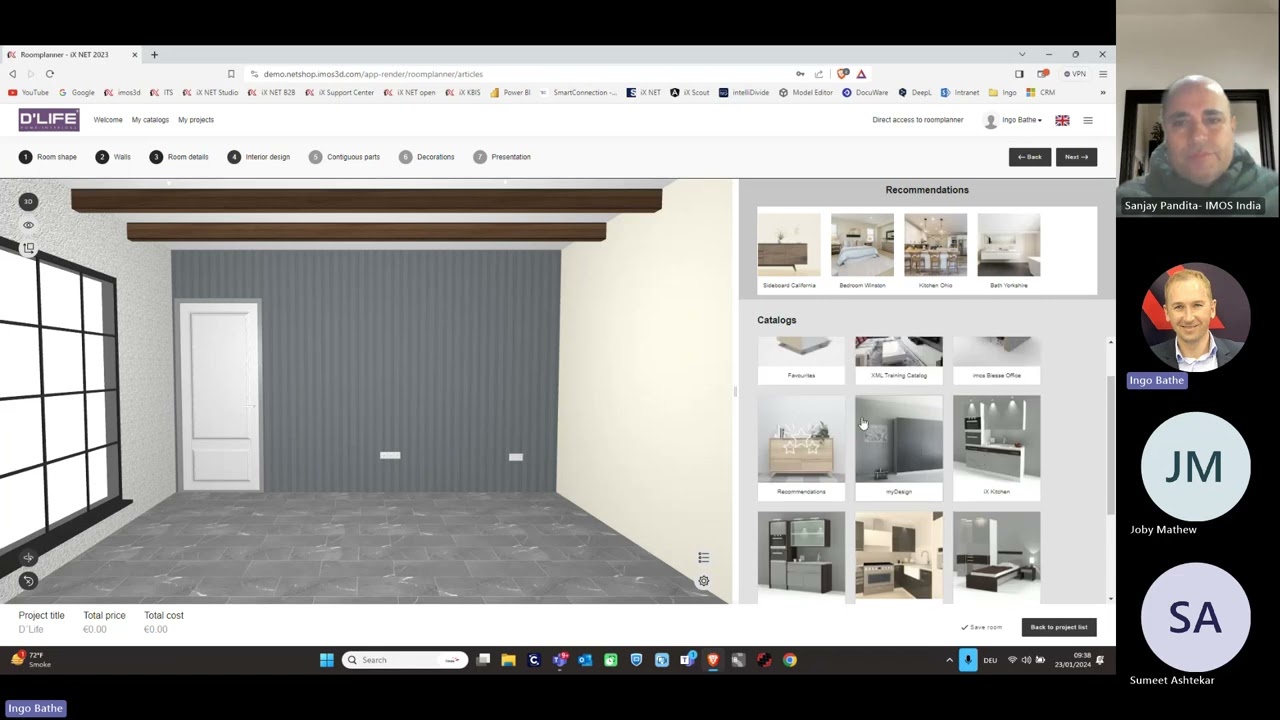 iX NET Demo by Ingo Bathe- Sanjay Pandita- IMOS