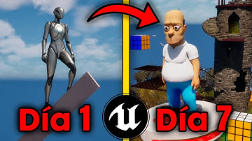 My First Week in UNREAL ENGINE 5 (I Made a Homer Simpson Game)