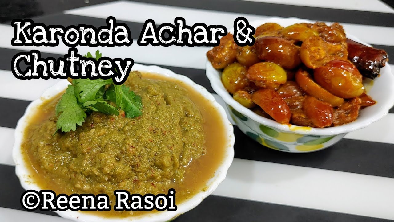 Instant Karonda (Bengal Currant) Chutney & Achar