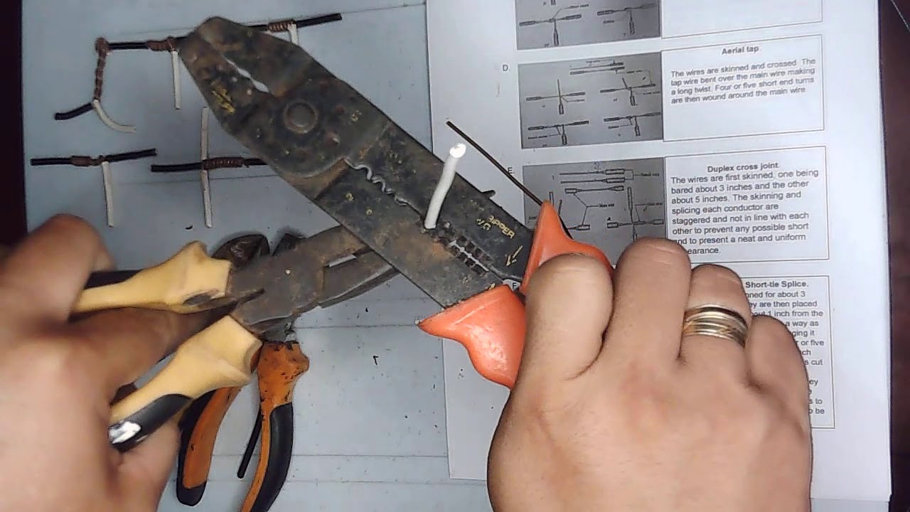 Western Union Short Tie Splice YouTube