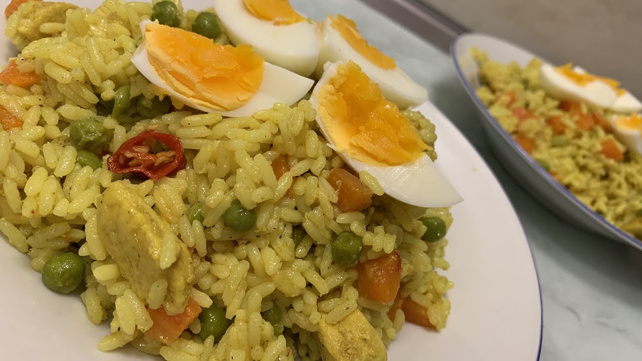 المطبخ التونسي :سلاطة روز التونسية بالدجاج