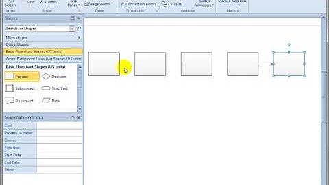 5.1 Using the Dynamic Grid to Align Shapes in Visio 2010