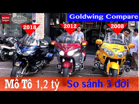 Video Honda Goldwing - So sánh siêu xe 1,2 tỷ qua 3 thế hệ... - youtube
