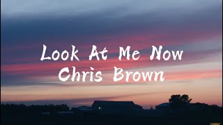 Chris Brown - Look At Me Now (ft. Busta Rhymes & Lil Wayne) (Clean) (Lyrics)