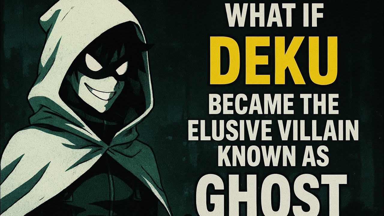What If Deku Became the Elusive Villain Known as Ghost?