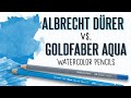 Watercolor Pencil Comparison: Albrecht Durer vs. Goldfaber Aqua