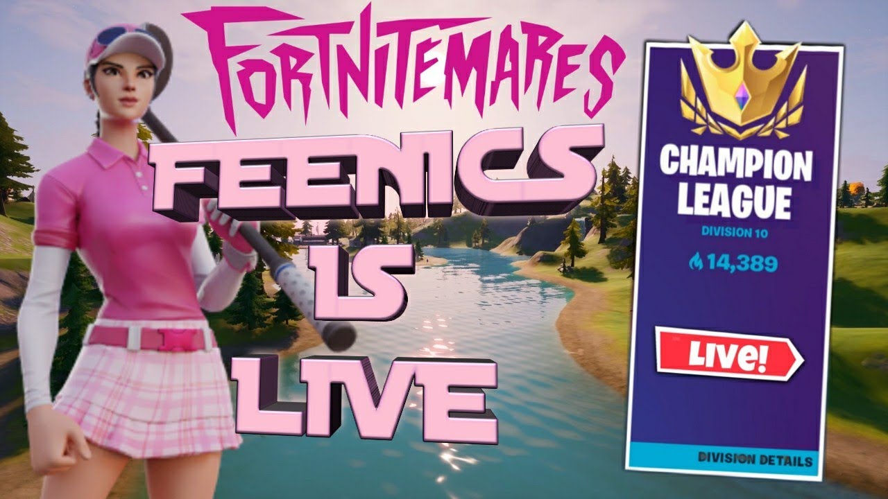 Feenics is LIVE !!! fortniteindialive !!! Arena Grind and Chill Stream