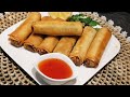 Nems aux poulet /chicken Rolls recipe /سيڨار بالدجاج و الخضر/بوراك الدجاج