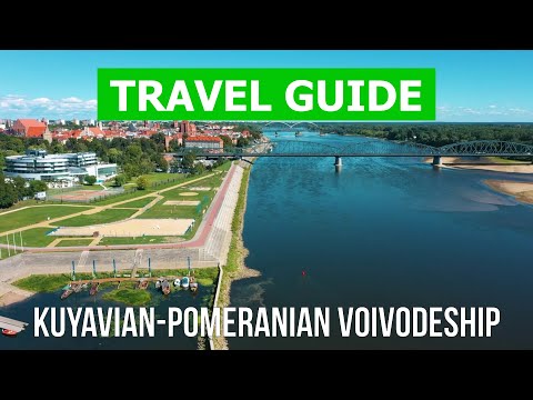 Kuyavian-Pomeranian Voivodeship, Poland | City Torun, Bydgoszcz, Grudziadz, Wloclawek | Drone video