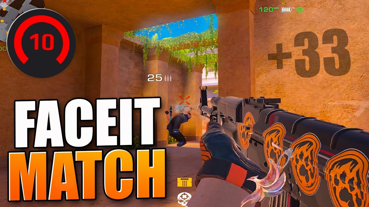 STANDOFF2 | Full Faceit Match Gameplay 🤯🔥💯 (33+ Kills)  | iPad Pro 2018