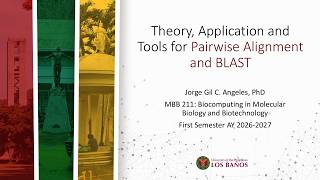 MBB 211 1S AY2026 2027 Pairwise Alignment and BLAST Update