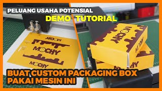 Peluang Usaha Menjanjikan Membuat Packaging Box Makanan dengan Mesin Cutting Vulcan FC500-VC